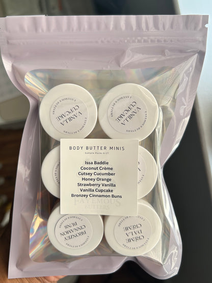 Body Butter Minis Sample Pk